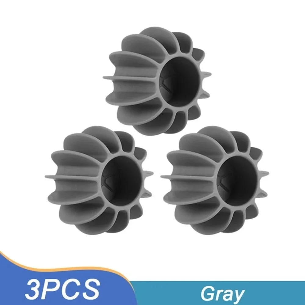 1/3/5Pcs Magic Laundry Balls Clothes Stain Removal Silicone Reusable Washing Ball for Knot Prevention Hair Catcher Cleaning Tool