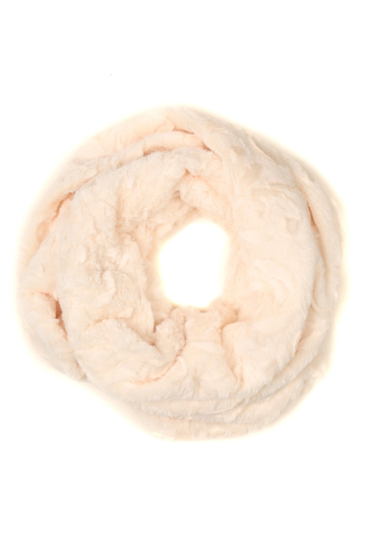 Sakkas Abhy Soft Fall Winter Furry Infinity Wrap Scarf