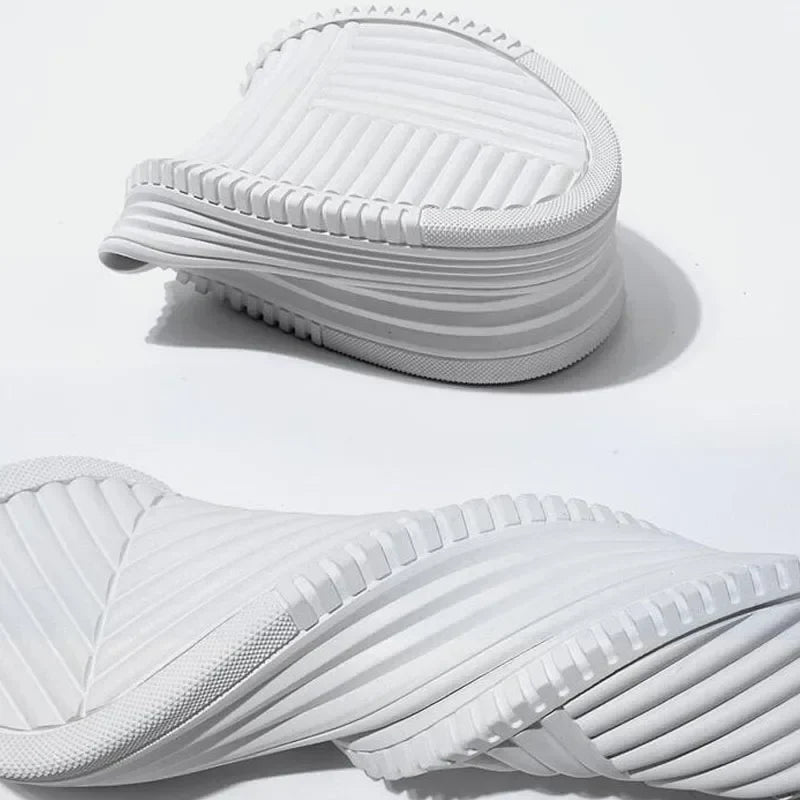 sneakers Women casual low top leather shoes lightweight white Pink Shoes Breathable Creepers Platform flats Shoes 2020