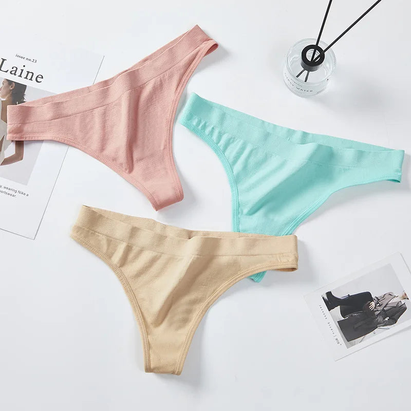 Newest Women G String Sexy Underwear Seamless Briefs Panties Thin Thongs Plus Siz 1pcs/lot abc301