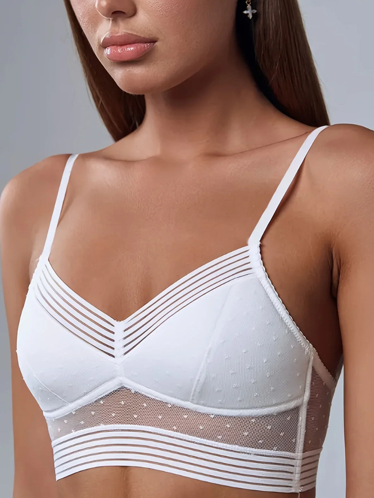 Deep U-Shaped Large Backless Bra, Thin Style, Minimizes Large Bust, Wireless, Push-Up, Invisible Backless Lingerie for Women, Ultra-Thin, Plus Size