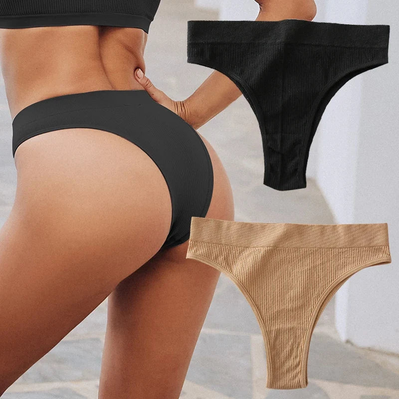 Seamless Panties for Women – 2-Piece Set