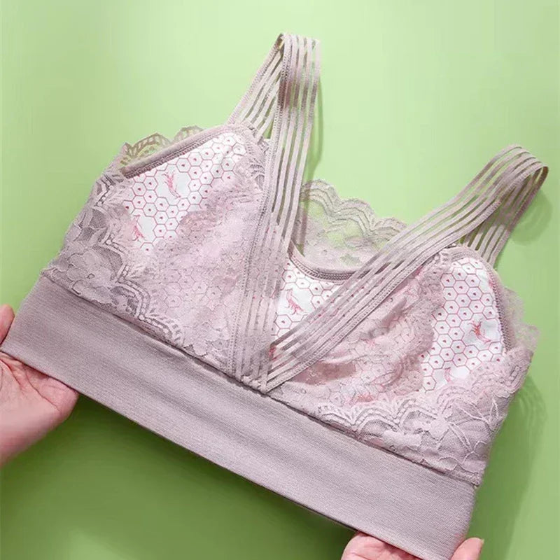 Sexy Lace Seamless Large Size Women&