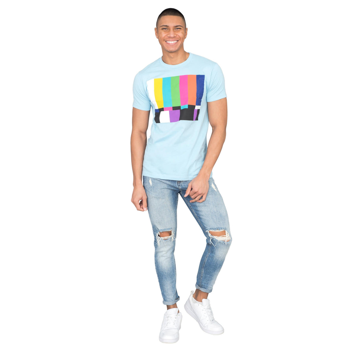 The Big Bang Theory Sheldon Test Pattern T-shirt