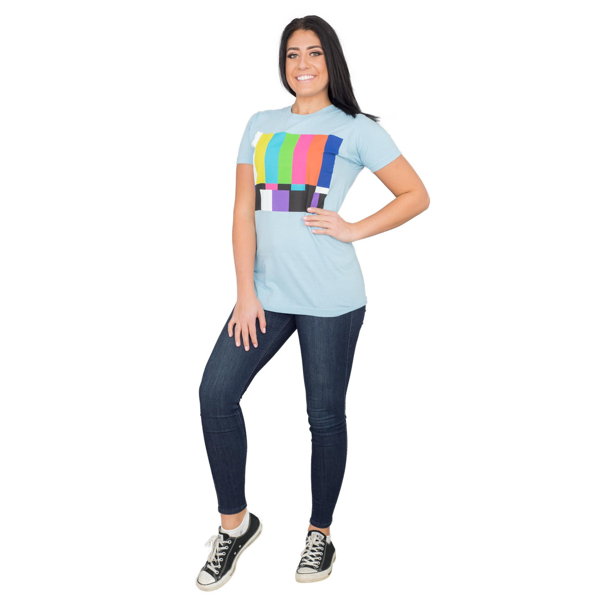 The Big Bang Theory Sheldon Test Pattern T-shirt
