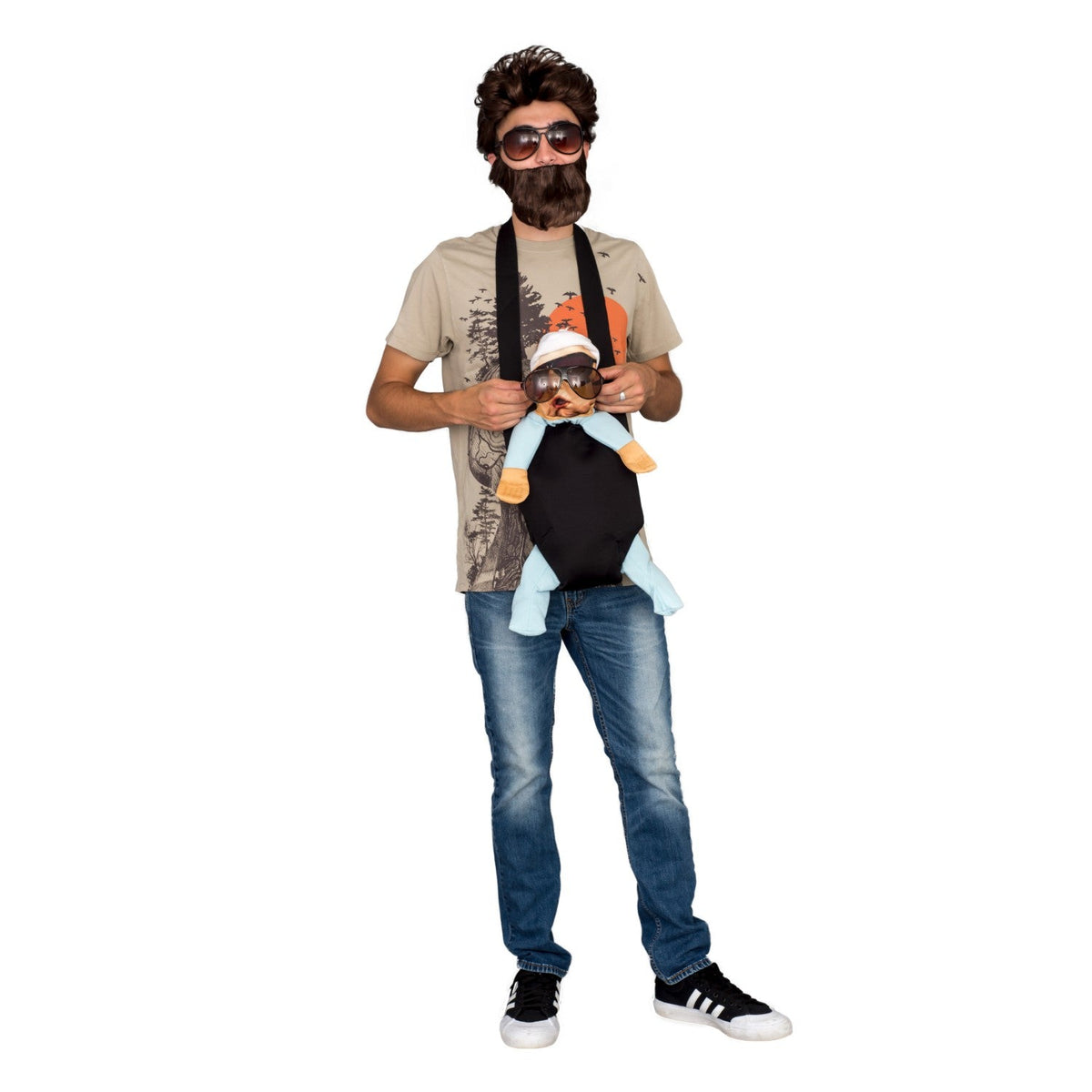 The Hangover Alan Carlos DELUXE Halloween Cosplay Costume Kit