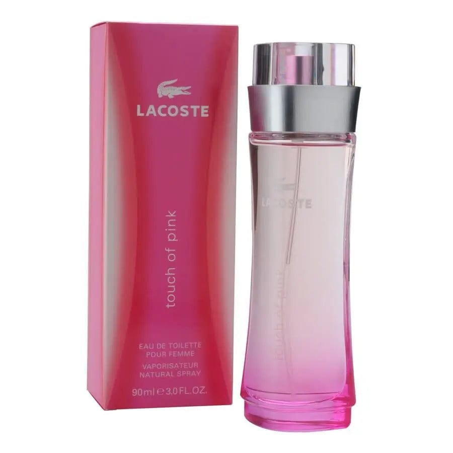 Touch Of Pink by Lacoste For Women 3.0 oz EDT Spray