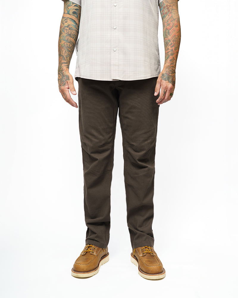Trailblazer Taper Fit Pants - DK BRN