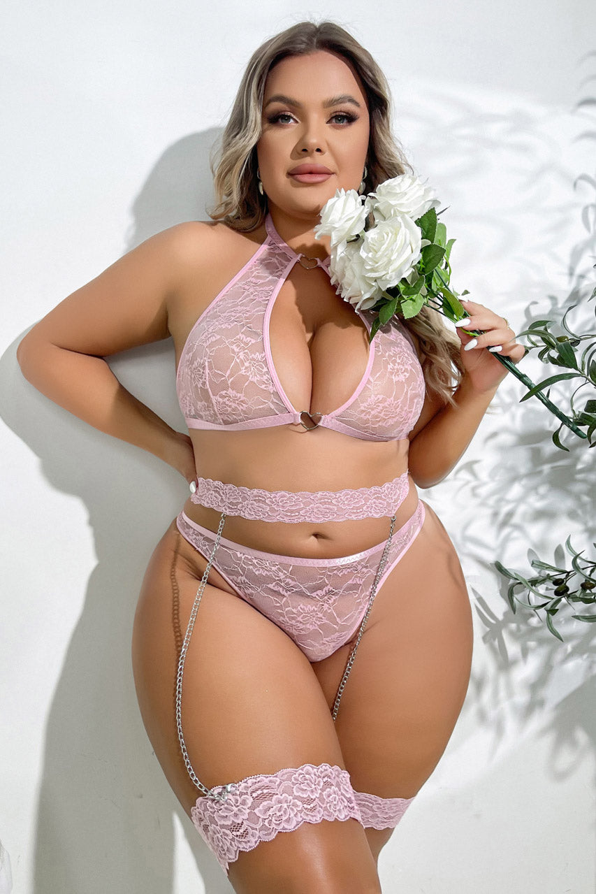 Plus Size Heartbreaker Bra Set