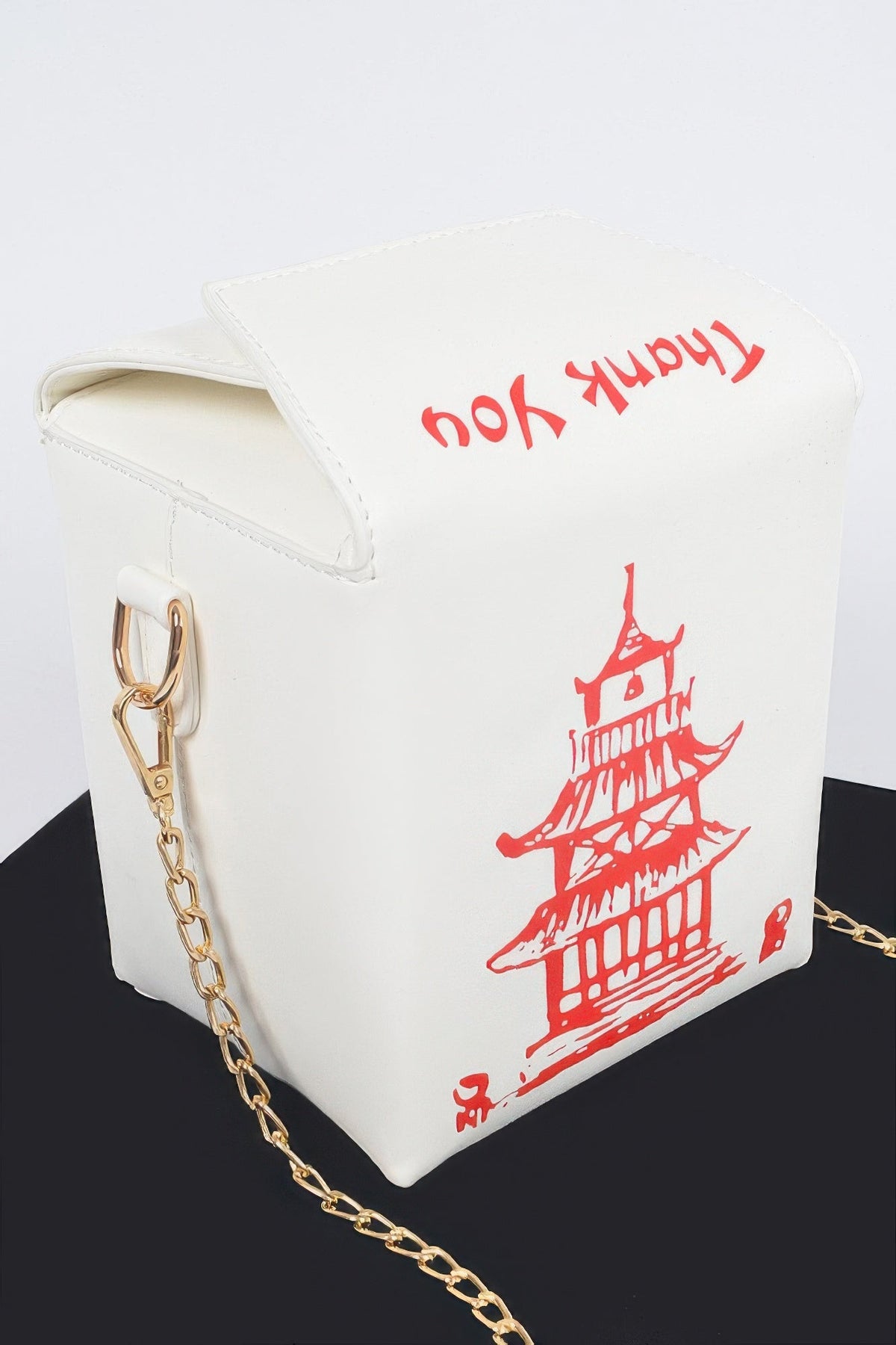 Chinese To Go Box Clutch