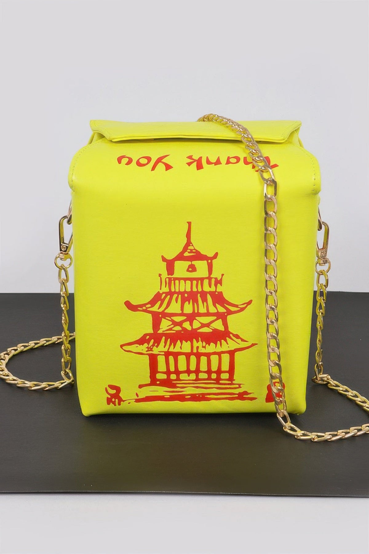 Chinese To Go Box Clutch