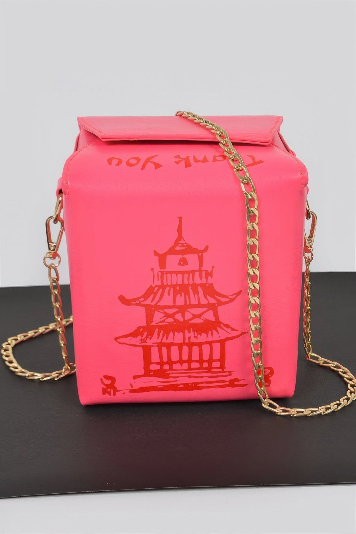Chinese To Go Box Clutch