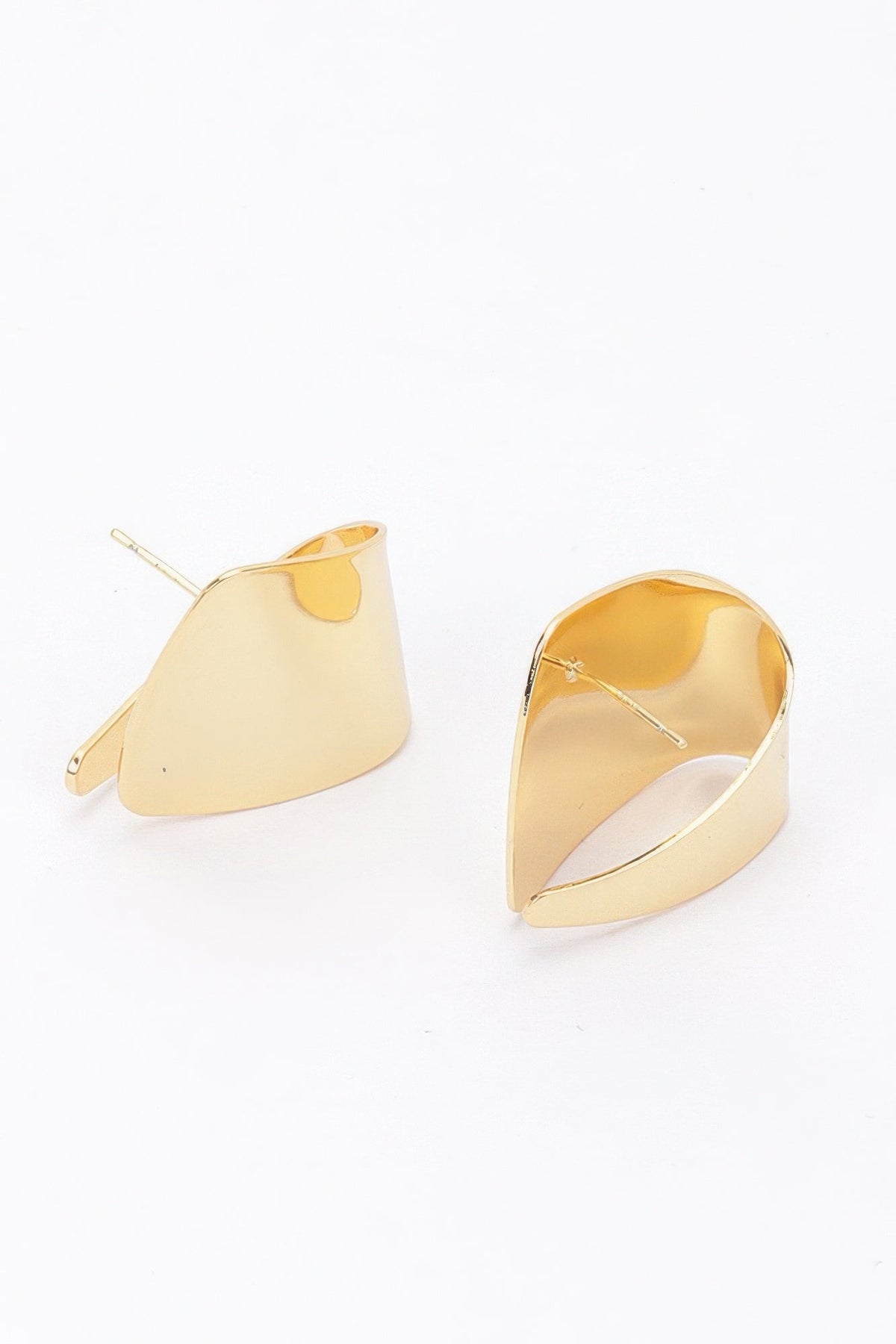 Gold Plated Metal Earring