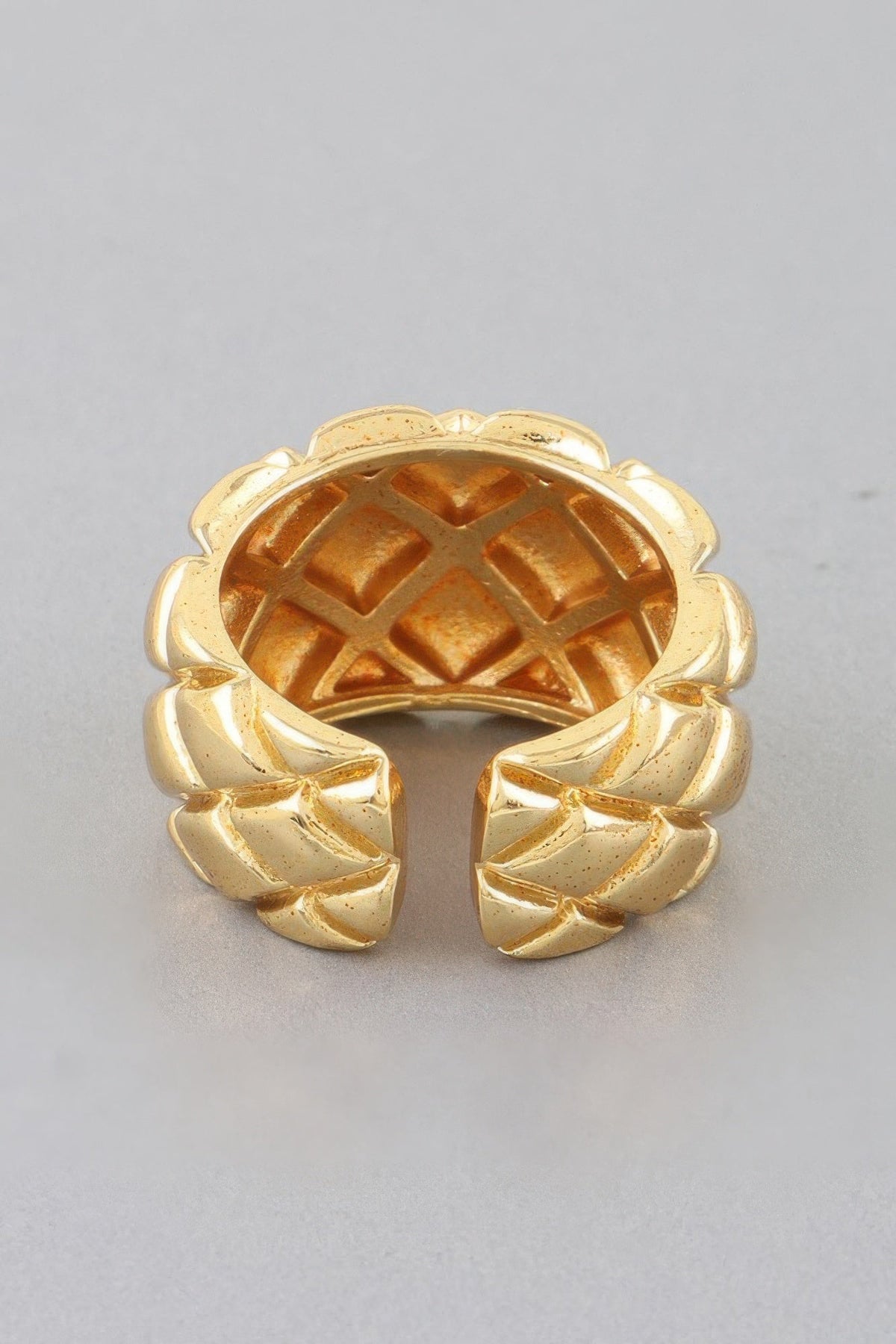 Diamond Quilt Wrap Ring