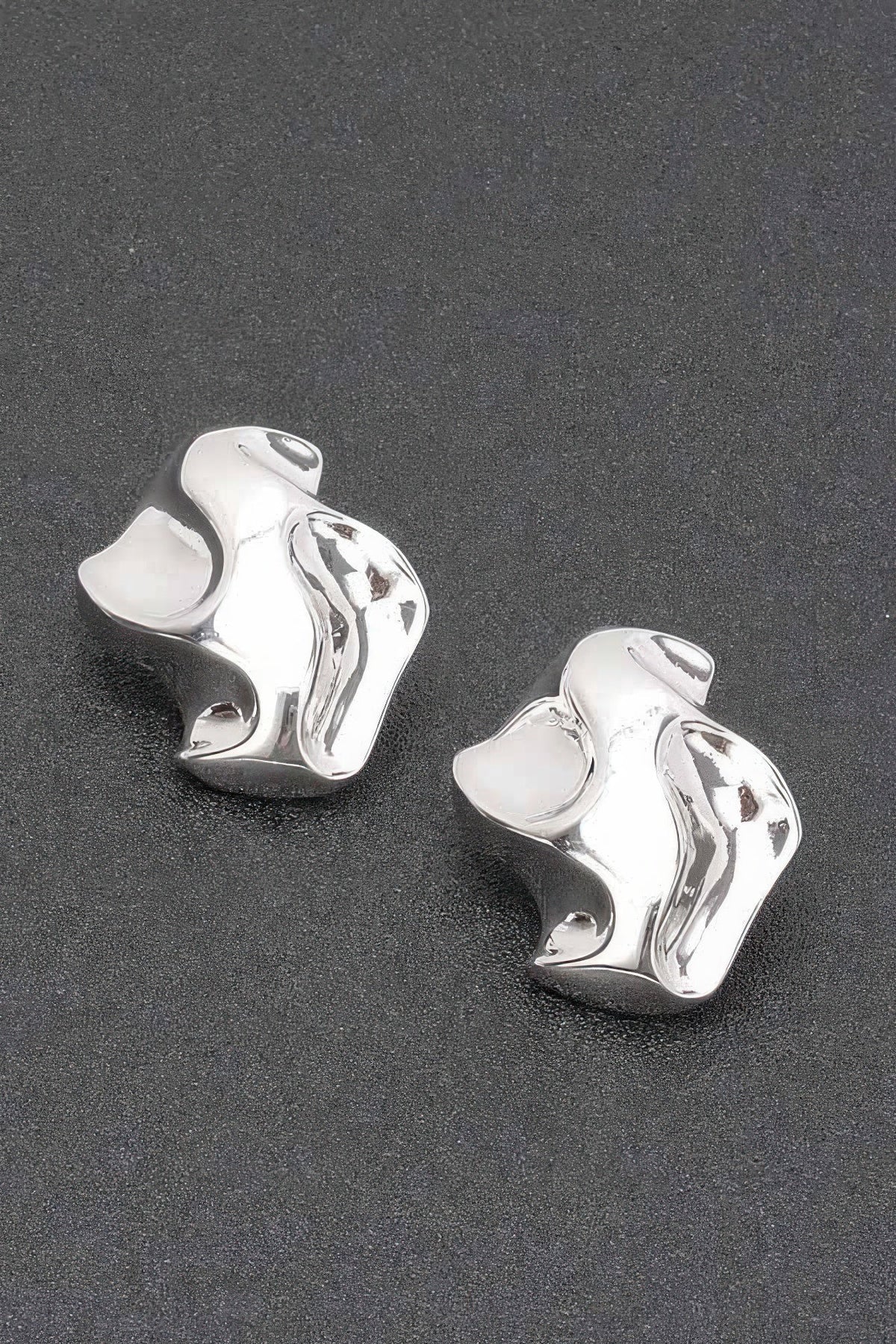 Gold Plated Metal Earring