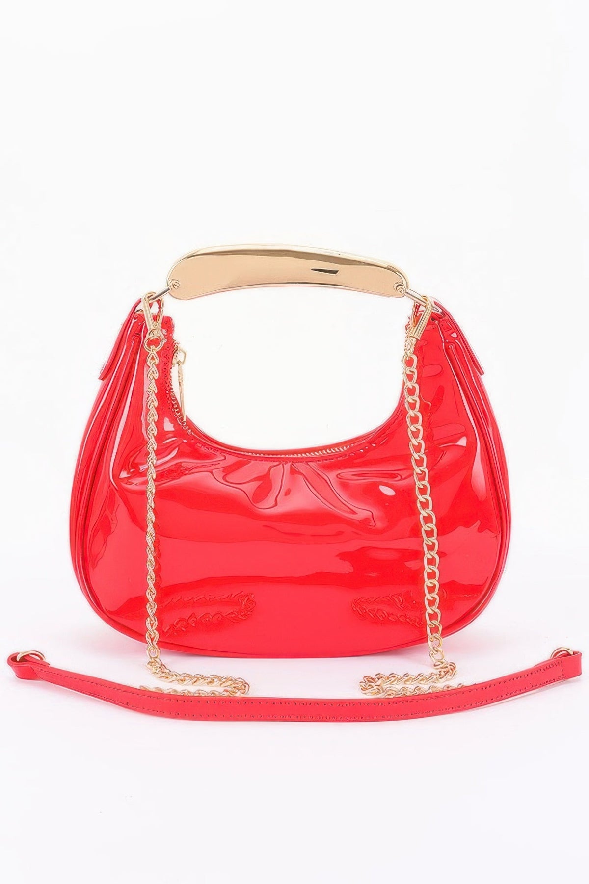 Enamel Metal Handle Bag
