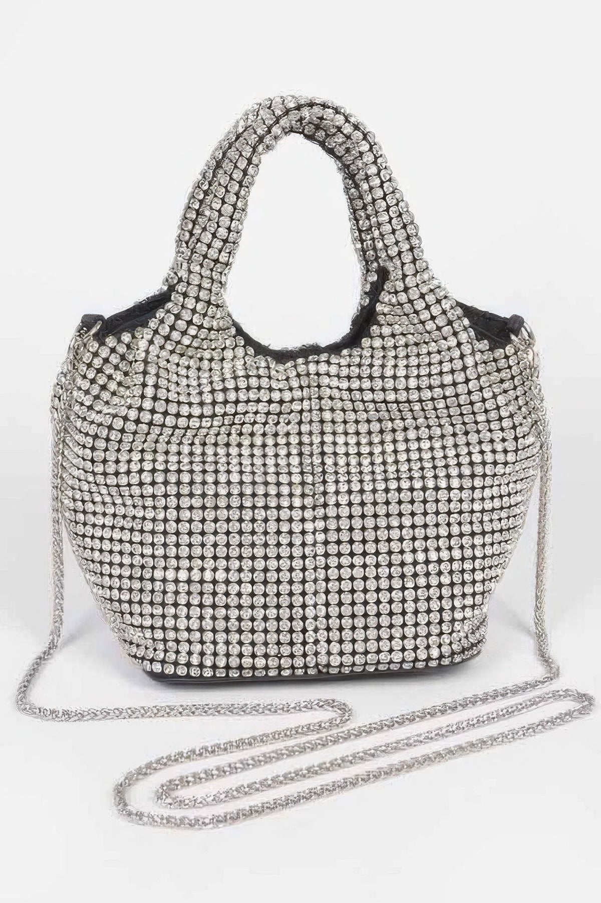 Ovesized Rhinestone Clutch