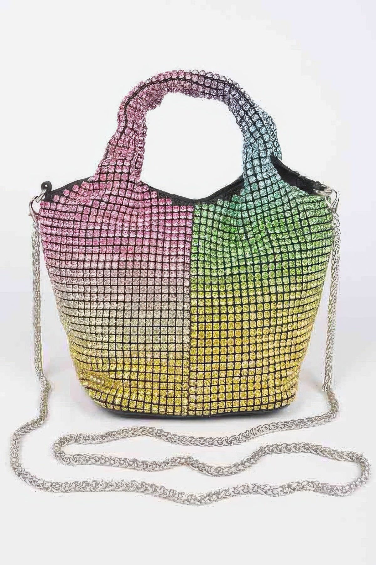Ovesized Rhinestone Clutch