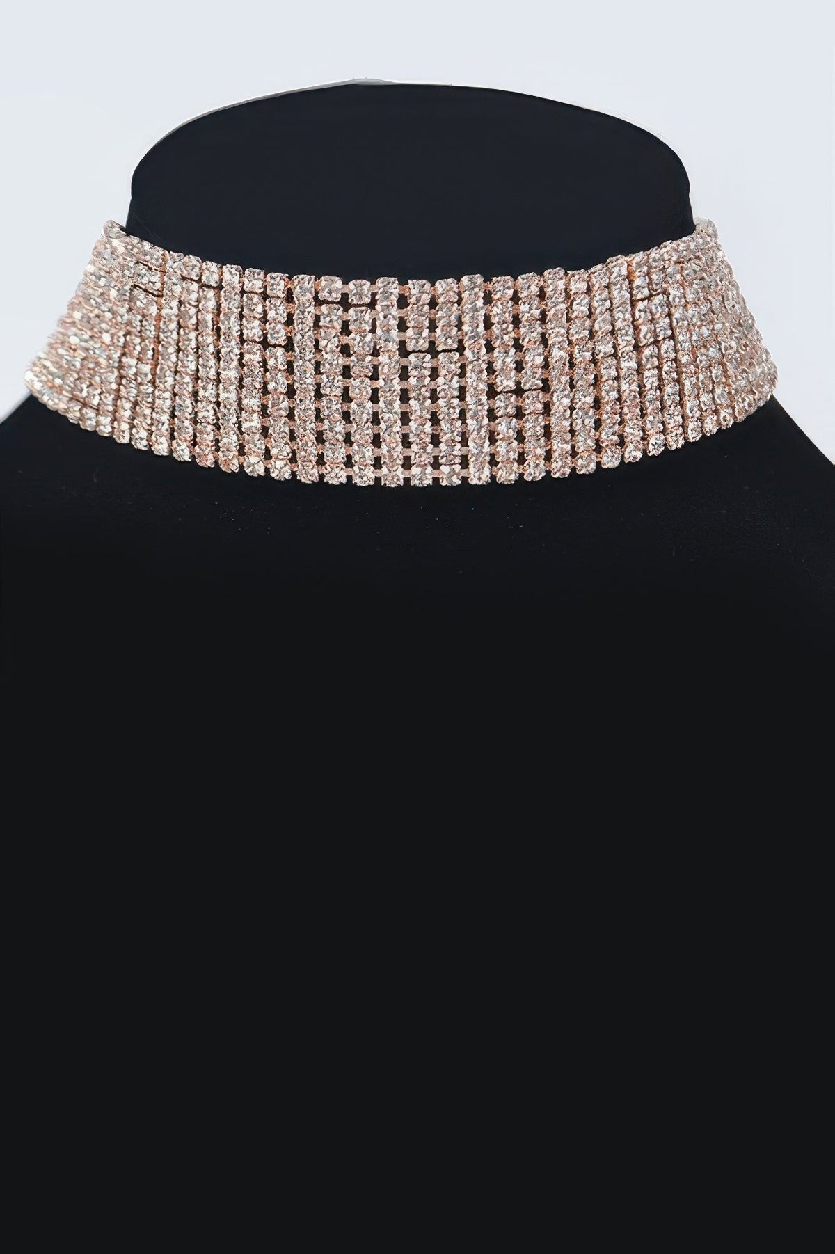 Sparkle Rhinestone Choker Necklace