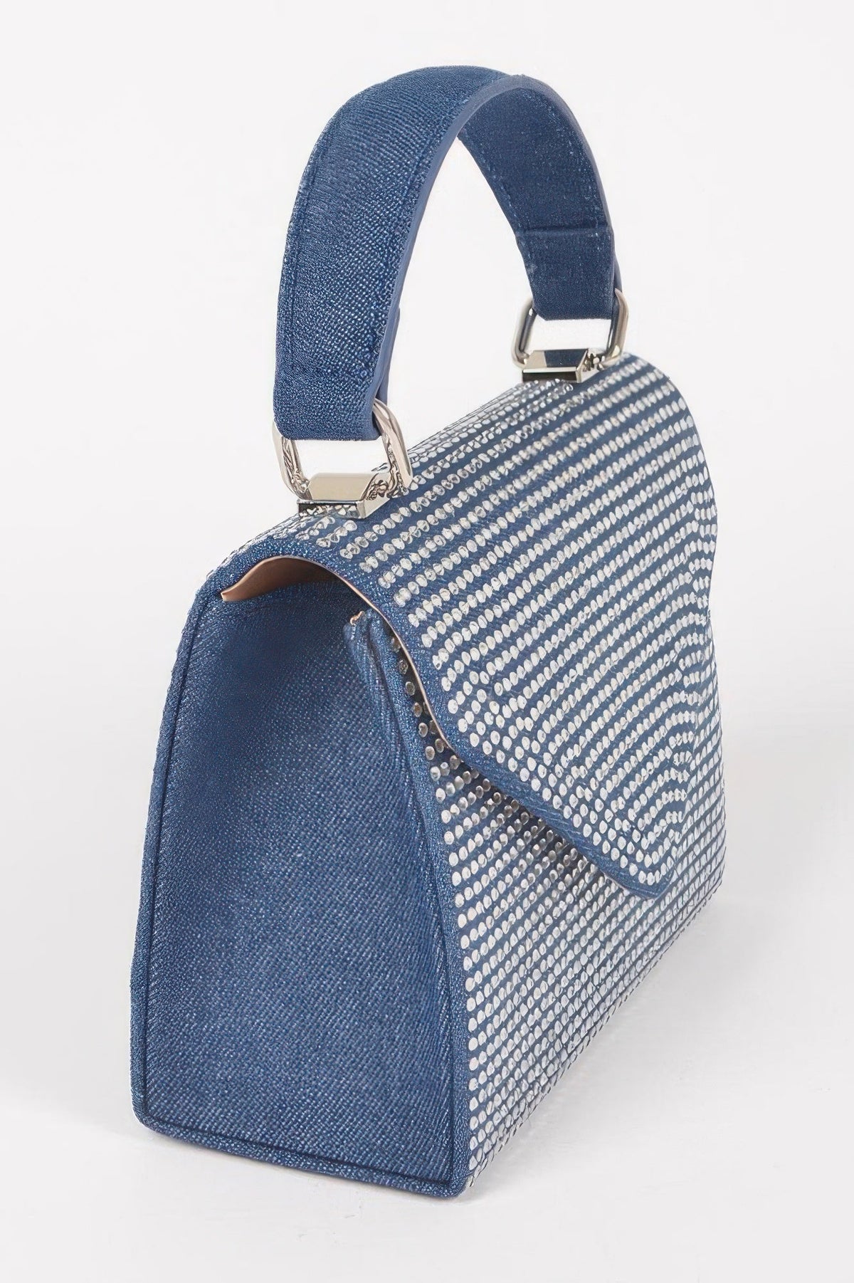 Hot Fix Stone Top Handle Bag
