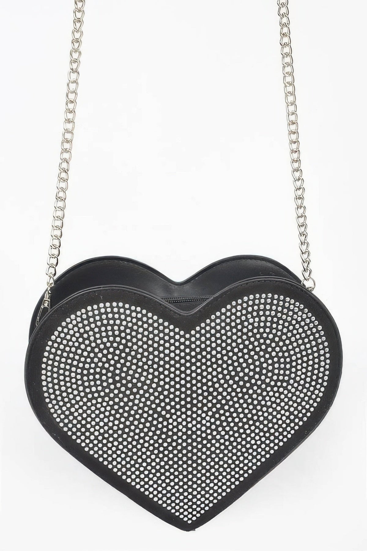 Hot Fix Heart Shape Bag