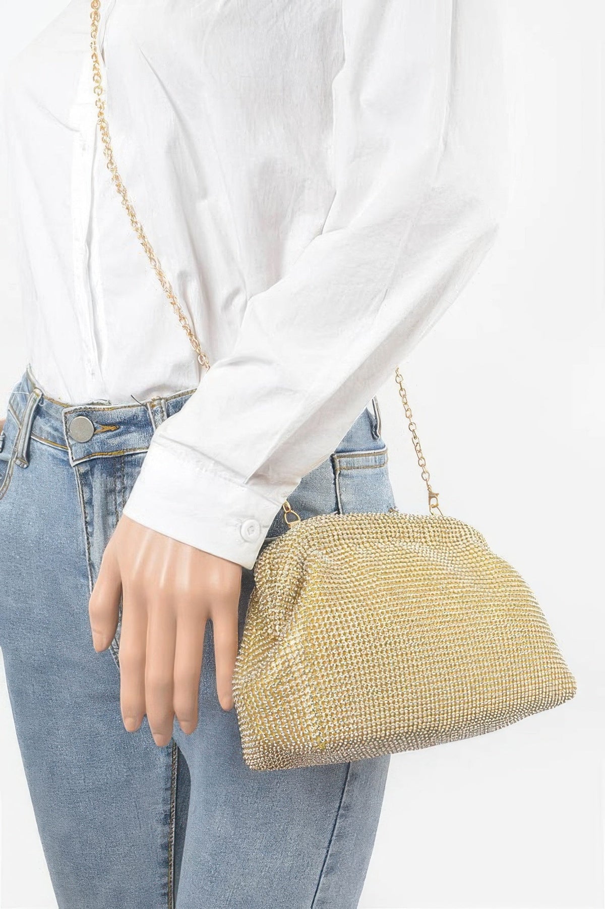 Rhinestone Party Clutch