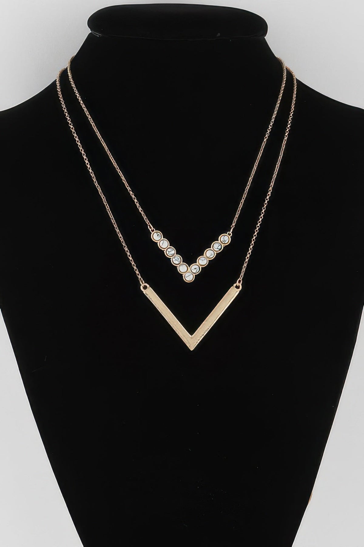 Stone V Necklace