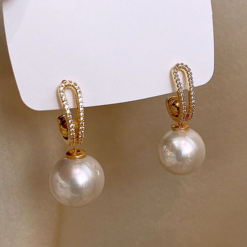 Multiple Ways To Wear Pearl Earrings Eardrops Women&