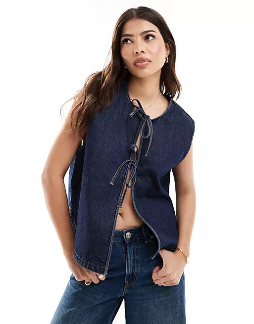 Fashion Rope Sleeveless Women&