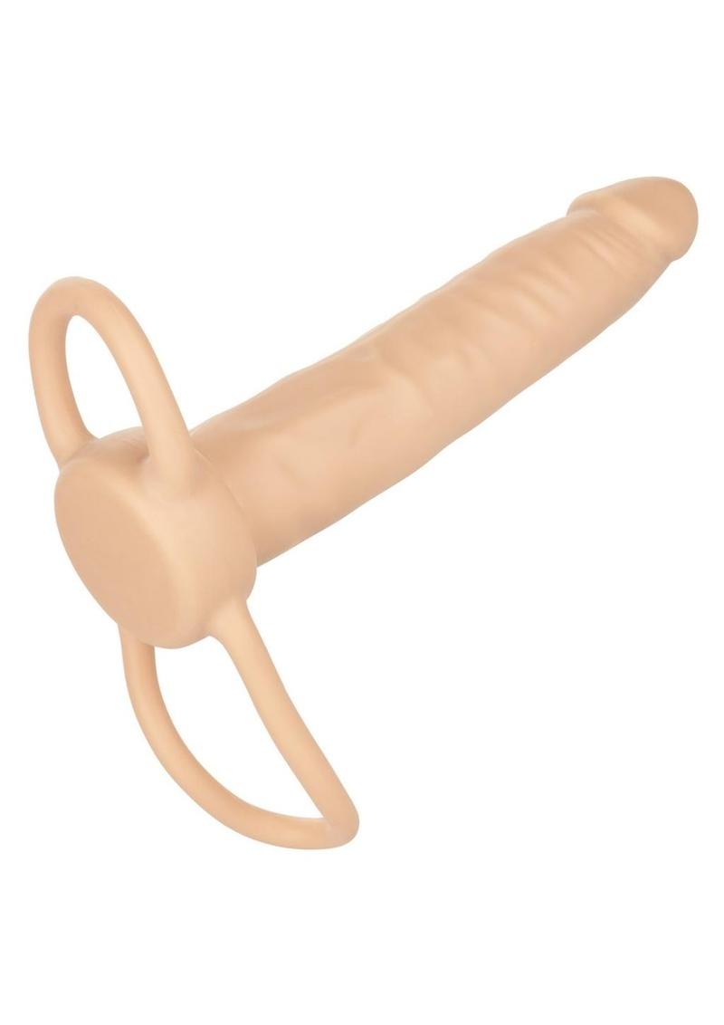 Accommodator Dual Penetrator With Built-in scrotum ring