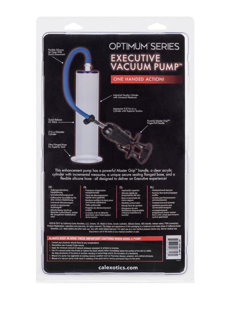 CALEXOTICS Optimum Series Executive One-Handed Vacuum Pump