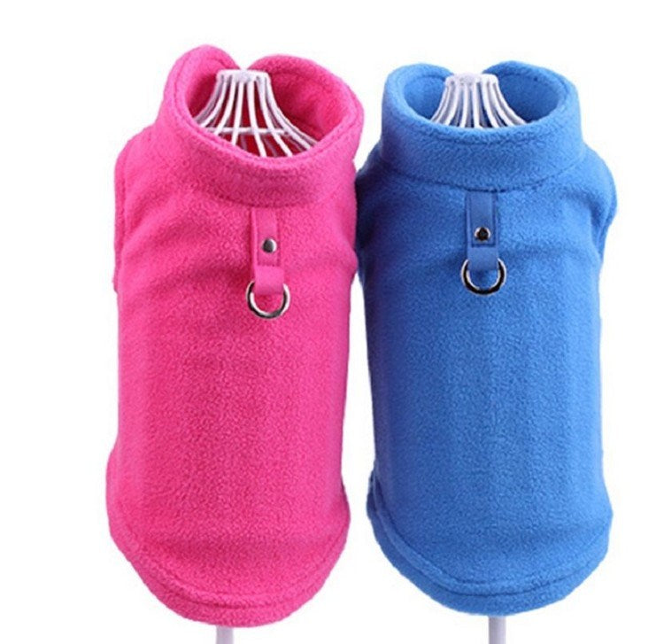 Fleece Pet Dog Clothes Puppy Coat Jacket For Small Vest