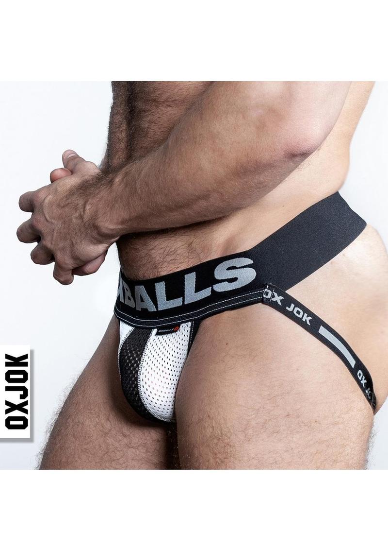 OXJOK Geared for Play Swagger Jock with Rubber Stretch