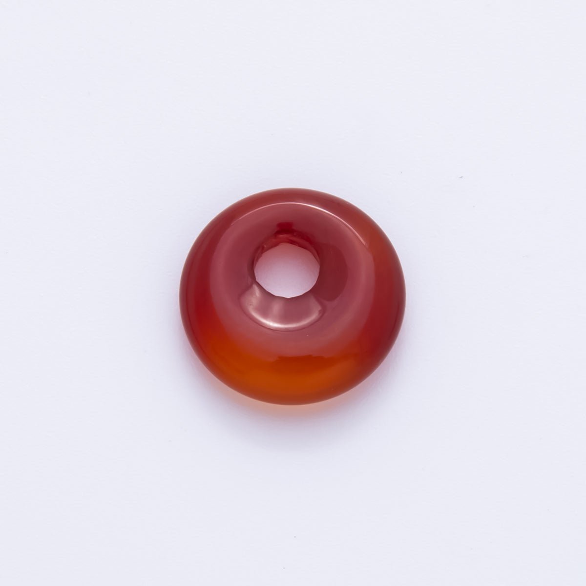 Amethyst, Carnelian, Quartz Donut Rondelle Stone Spacer Beads | ZA1222 - ZA1226