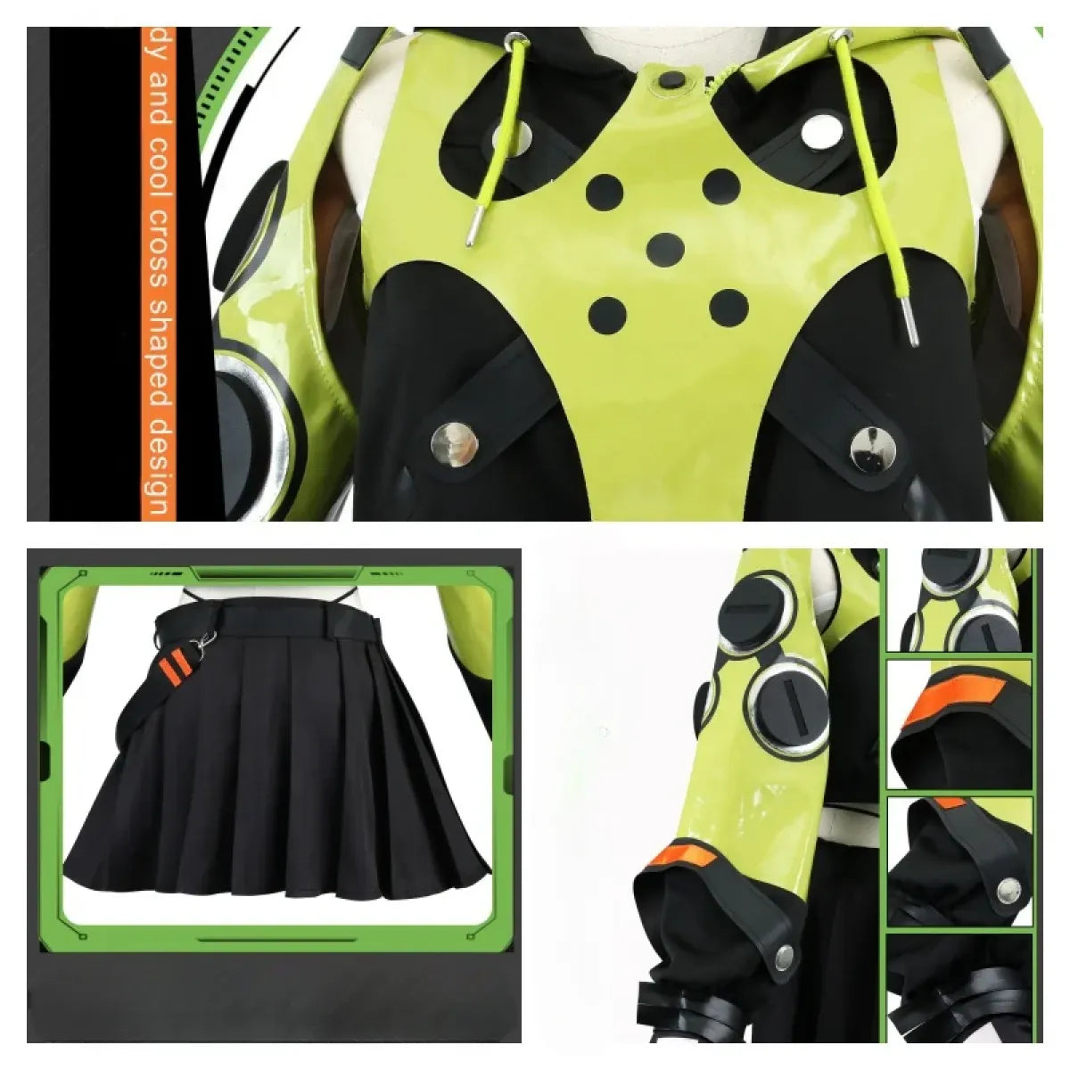 Anby Demara Cosplay Costume – Zenless Zone Zero Outfit with Props