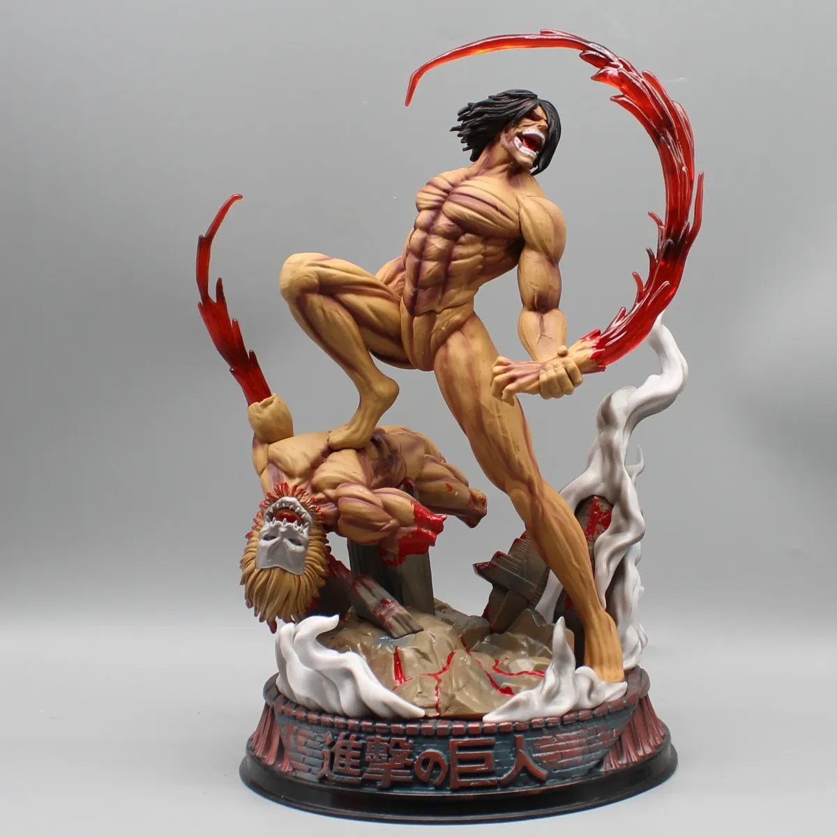 Attack on Titan Eren Jaeger Figure 29cm - PVC Armored Titan Statue