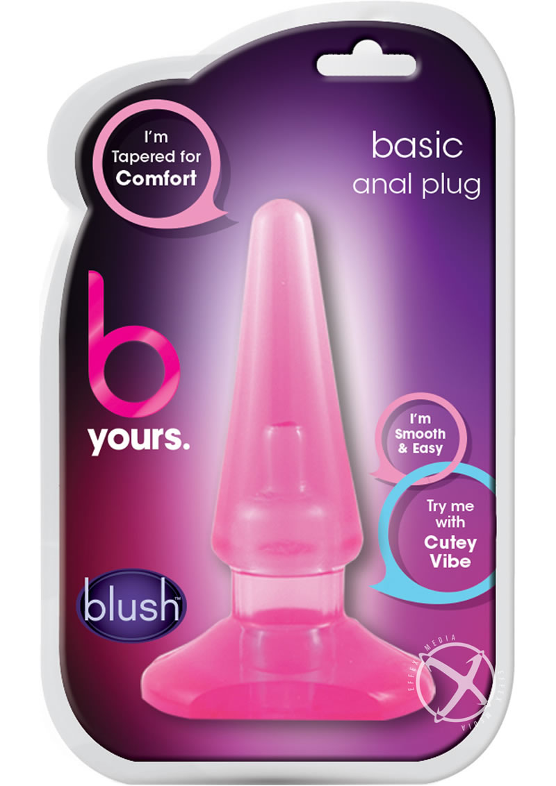 B Yours Basic Anal Plug Smooth Tapered Comfort
