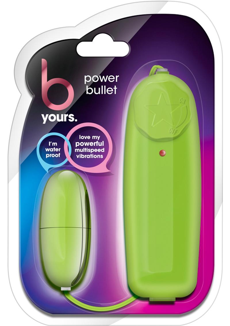 B Yours Power Bullet With Remote Control Vibrators