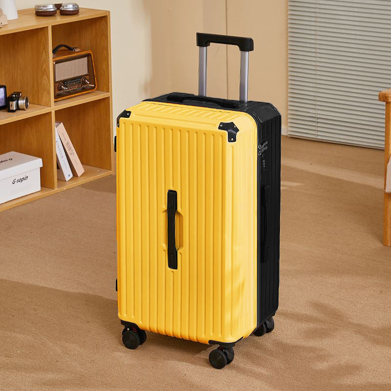 Luggage Large Capacity Student Trolley Case Thickened Strong Durable With Cornerite Password Suitcase