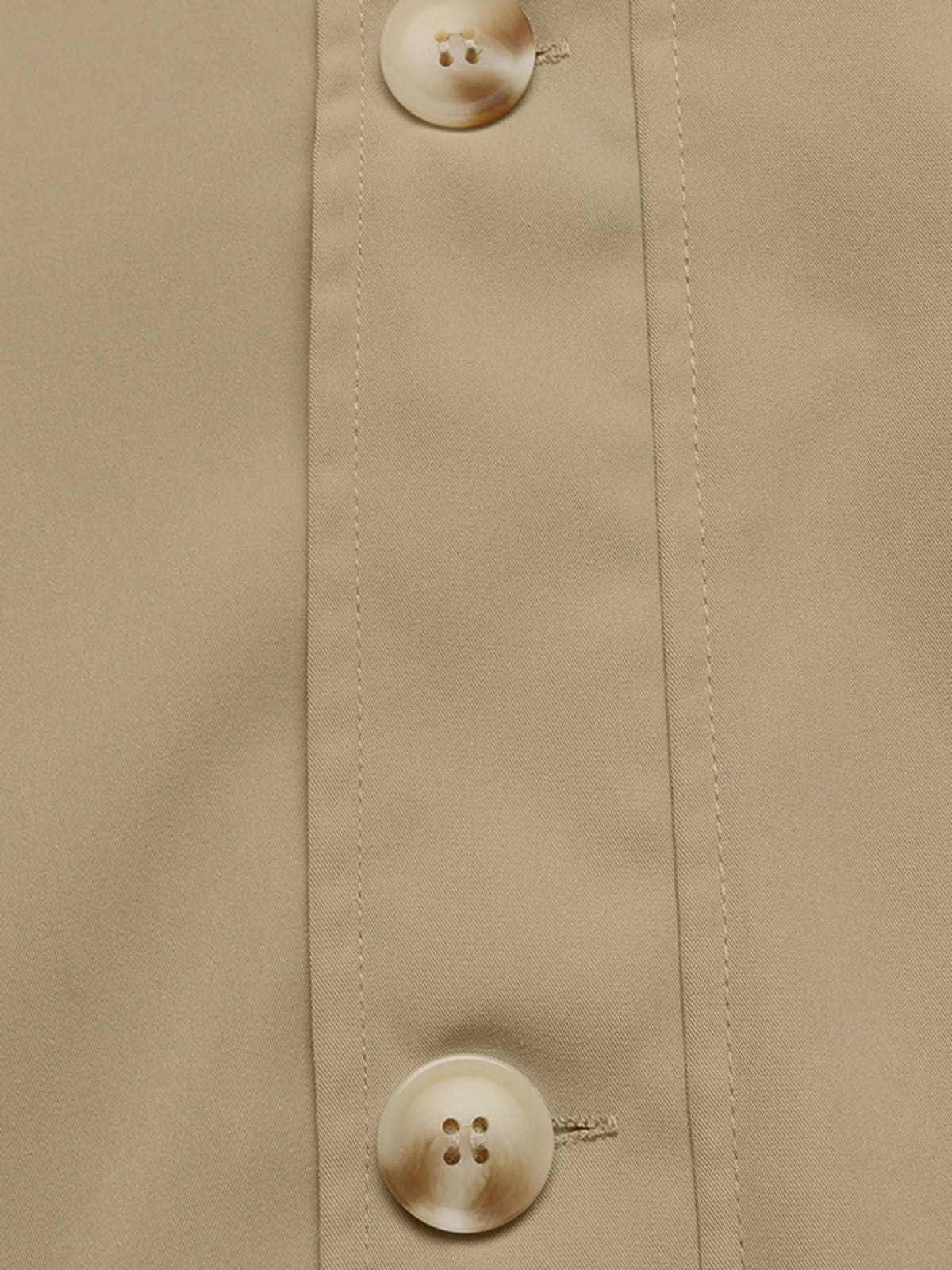 Button-Down Dropped Shoulder Outerwear