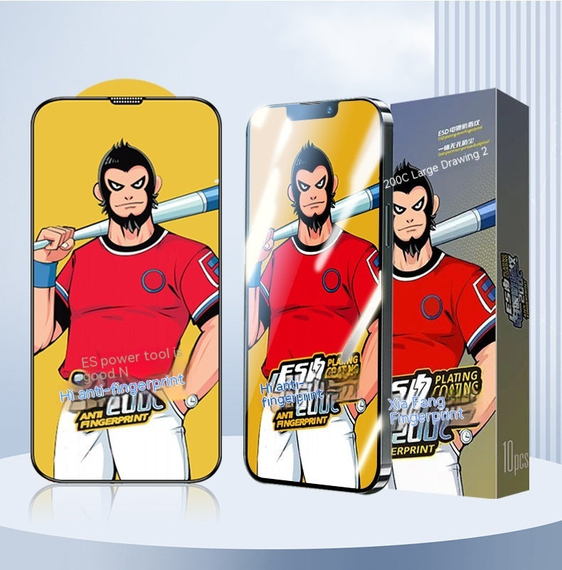 HD Dustproof Electroplating Mobile Phone Film