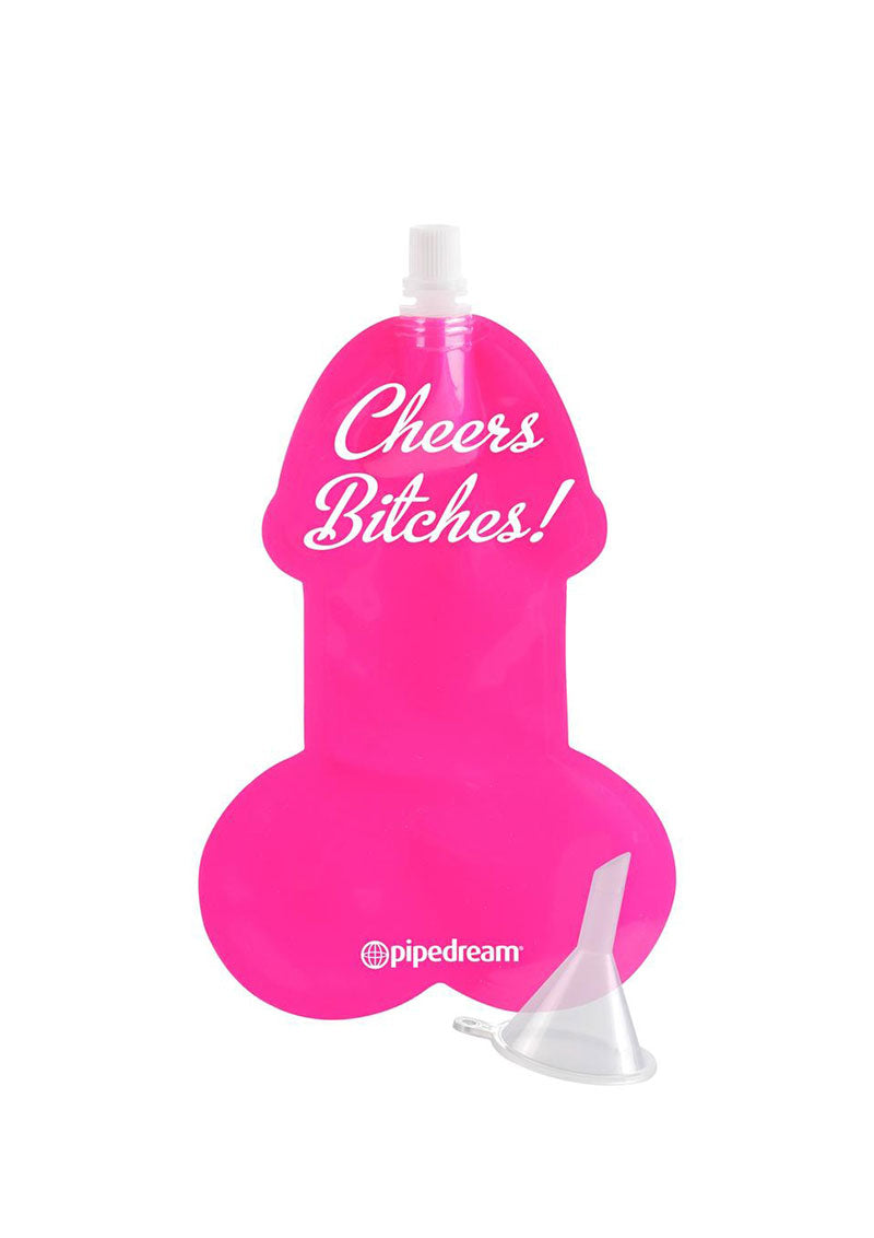 Collapsible Pecker Party Flask - 3 Pack
