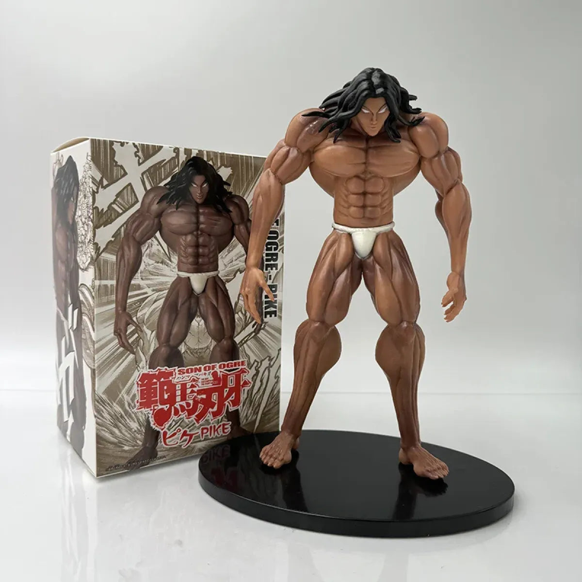 Baki Hanma 22cm Anime Figure with Pickle, Biscuit Oriba, and Kaoru Hanayama