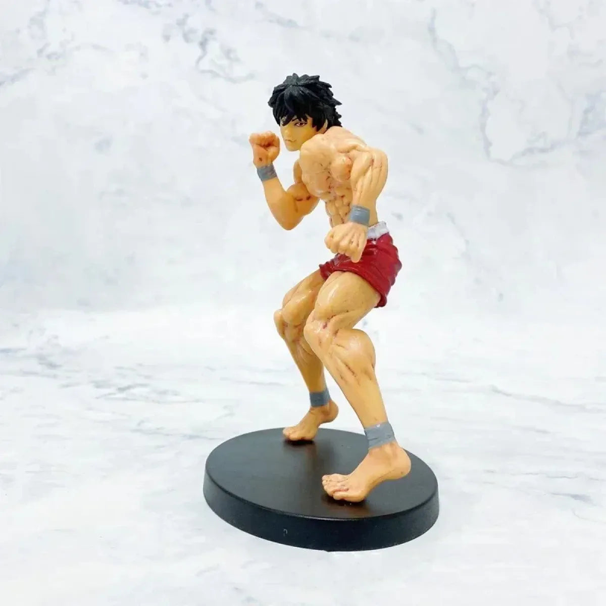 Baki Hanma 22cm Anime Figure with Pickle, Biscuit Oriba, and Kaoru Hanayama