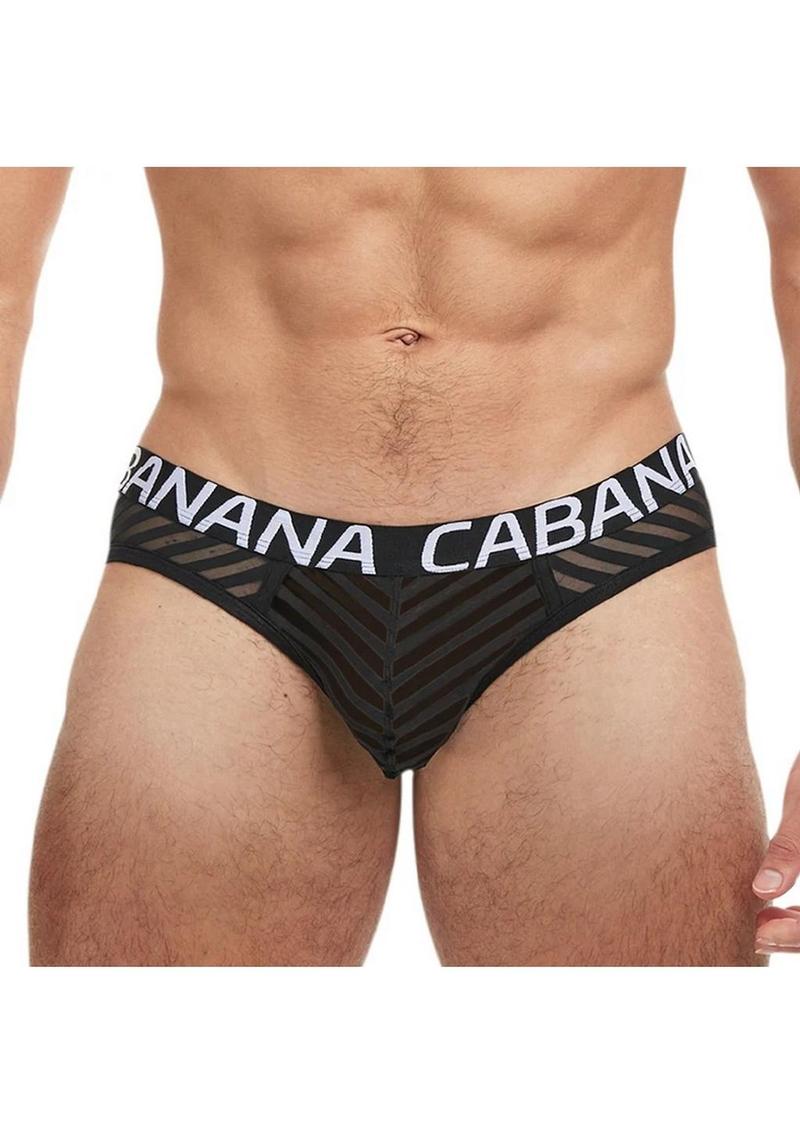 Banana Cabana Sheer Euro Brazilian Brief