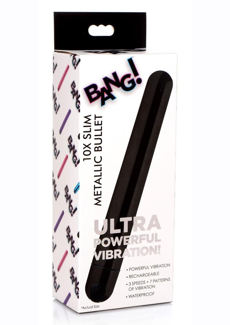 Bang 10x Slim Metallic Bullet Vibrator