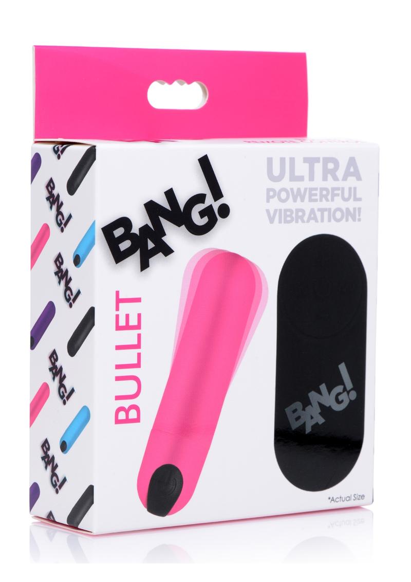 BANG! ultra powerful Bullet Vibrator With Remote Control