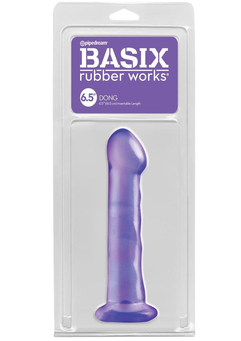 Basix Dong Body-Safe And Harness Compatible Dildo