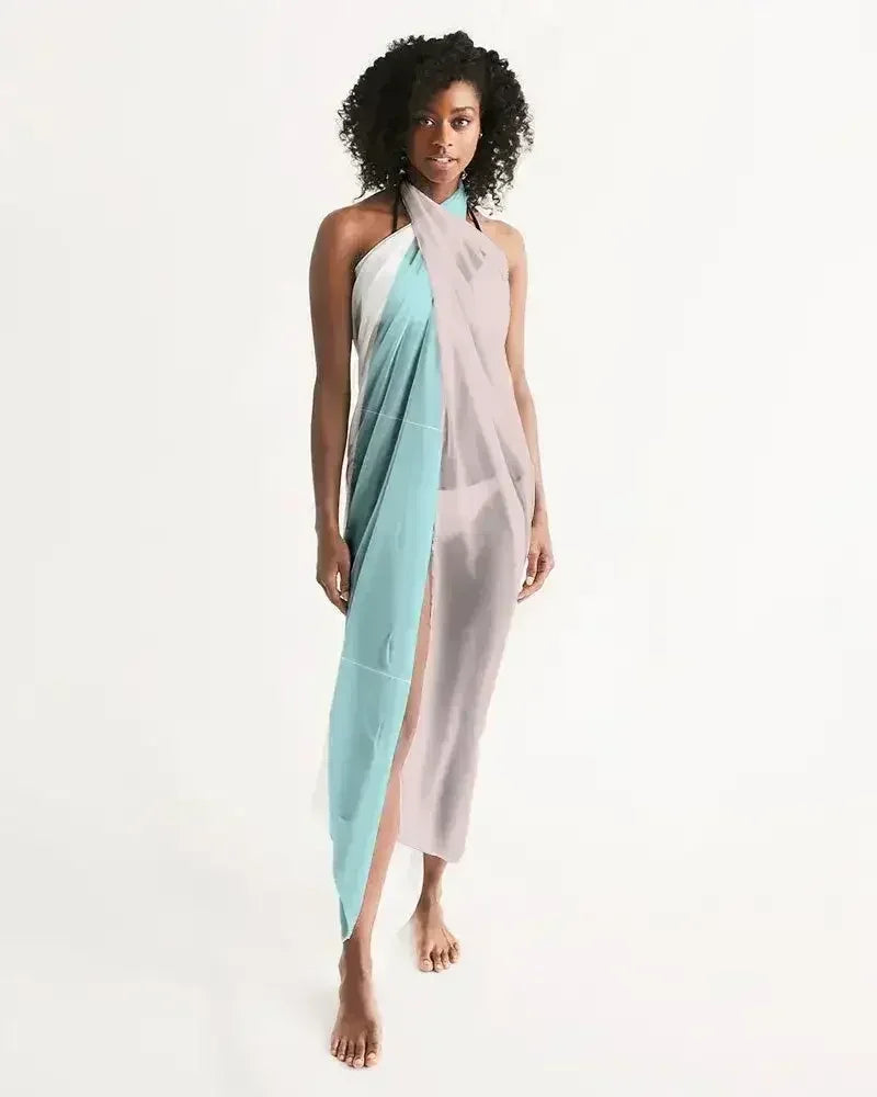 Pastel Colorblock Swim Cover Up