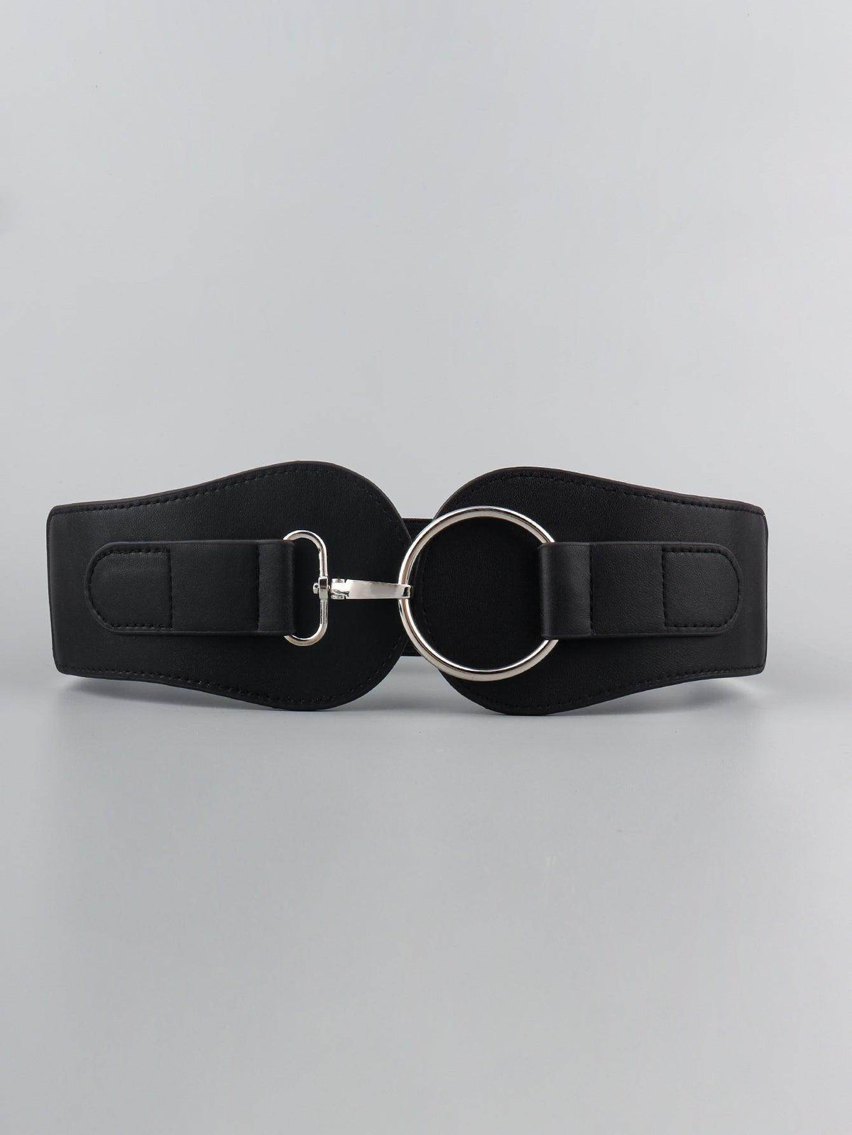PU Elastic Wide Belt for Comfortable Fashion Fit
